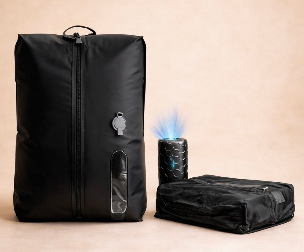 Compression Bag da Viaggio XL – Zip sigillata + Valvola One-Way