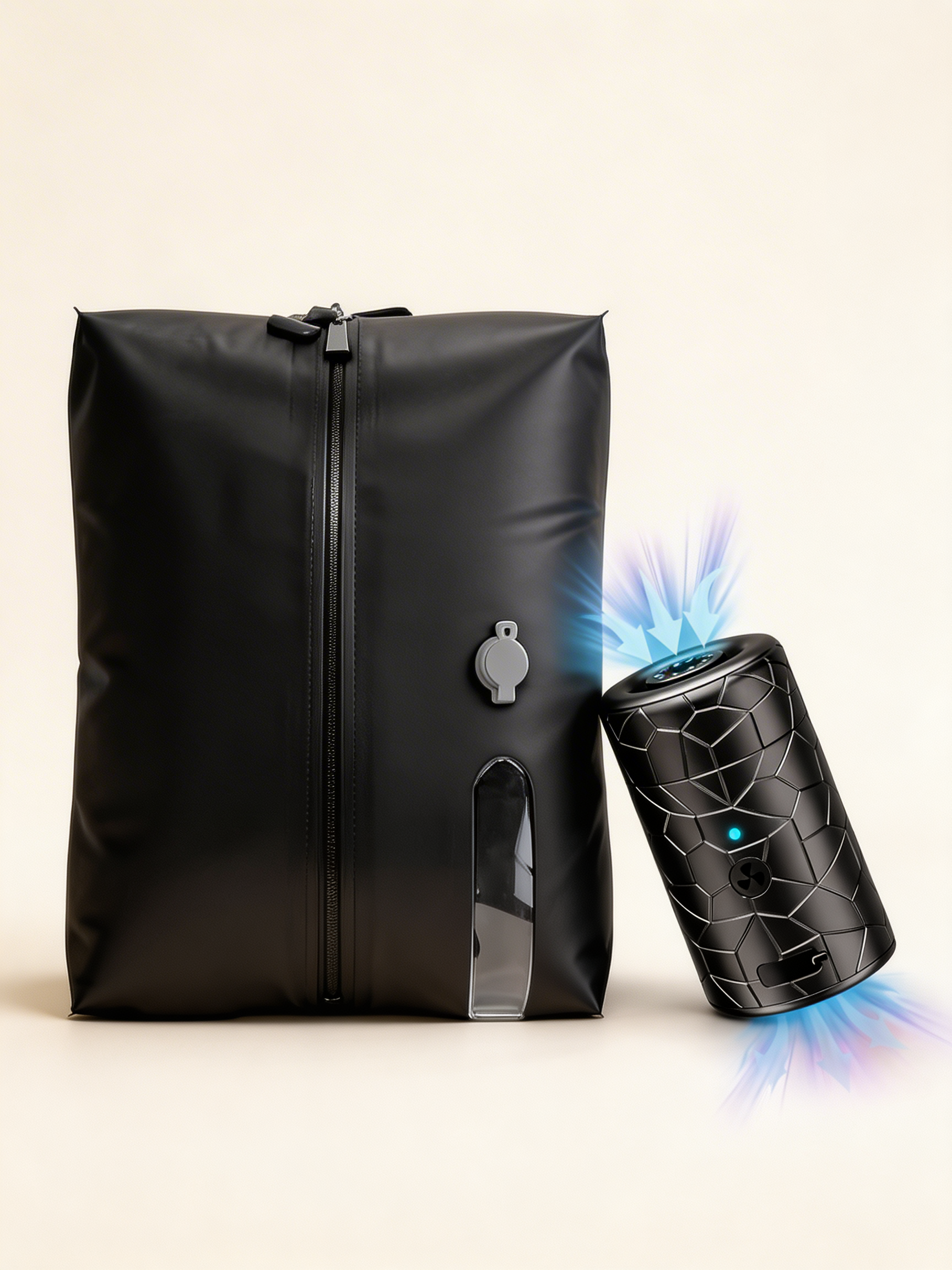 Compression Bag da Viaggio XL – Zip sigillata + Valvola One-Way